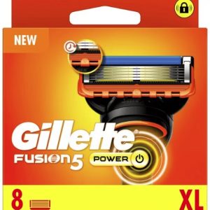 Gillette Fusion5 Power Scheermesjes 8 Stuks