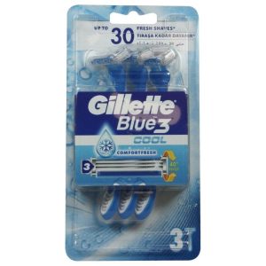 Gillette Gillette Blue 3 Cool Wegwerpmesjes - 3 Stuks