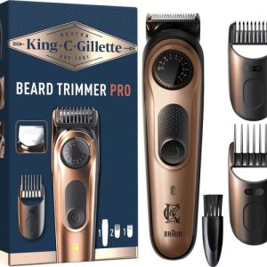 Gillette King C. Gillette Baardtrimmer PRO voor - Met Precisiedraaiknop Voor - 40 lengte-instellingen