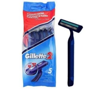 Gillette Gillette Blue2 Wegwerp Scheerapparaat - 5 Stuks