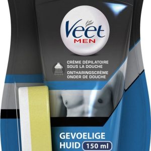 Veet Veet Ontharingscreme voor Man - Gevoelige Huid - In Shower - 150 ml