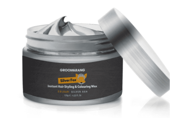 Groomarang Groomarang Silver Fox - Haar Styling & Gekleurde Wax 120g