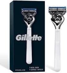 Gillette Gillette Houder Fusion5 Proglide Monochrome Wit + 1 scheermesje