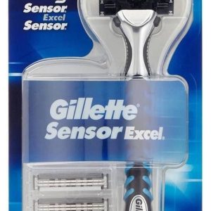 Gillette Gillette Sensor Excel Scheerhouder + 2 Excel / 1 Sensor3 Scheermesjes