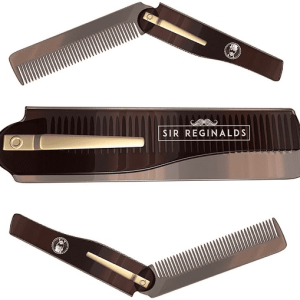 Sir Reginalds Sir Reginalds - Compacte Opvouwbare Kam Voor Snor en Baard