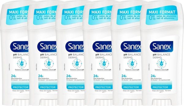Sanex Sanex Deostick - Dermo Protector 65 ml. 6 x Voordeelpak