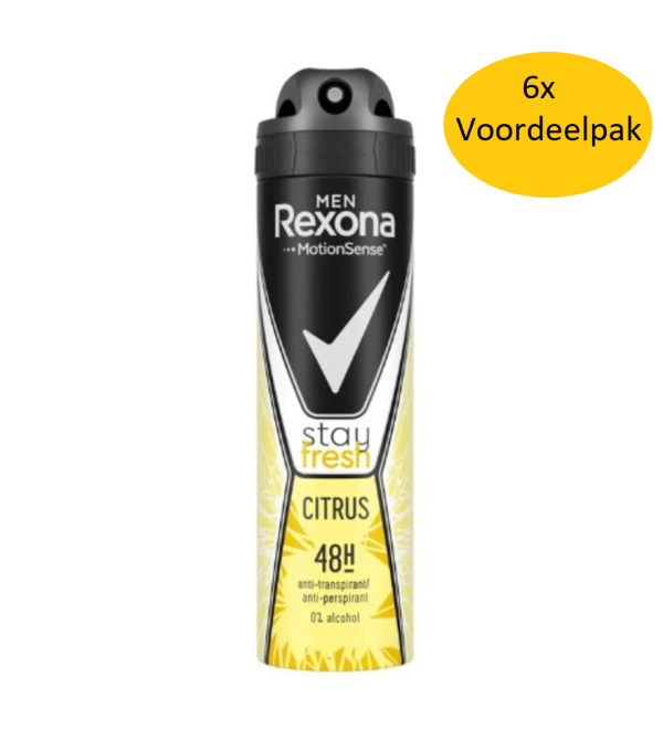 Rexona Rexona Deospray Men - Sport Cool 150 ml. 6 x Voordeelpak