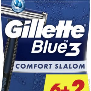 Gillette Gillette Blue 3 Comfort Slalom Wegwerpmesjes - 8 stuks