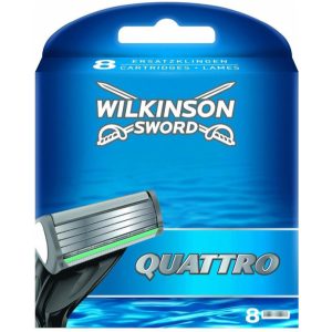 Wilkinson Wilkinson Sword Quattro Scheermesjes - 8 Stuks