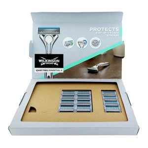 Wilkinson Wilkinson Sword Quattro Titanium Sensitive Scheermesjes - 12 stuks