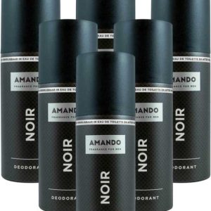 Amando Amando Deodorant Spray Noir Voordeelverpakking - 6x150 ml