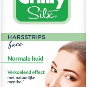 Chilly Chilly Silx Harsstrips Gezicht Normale Huid - 20 stuks