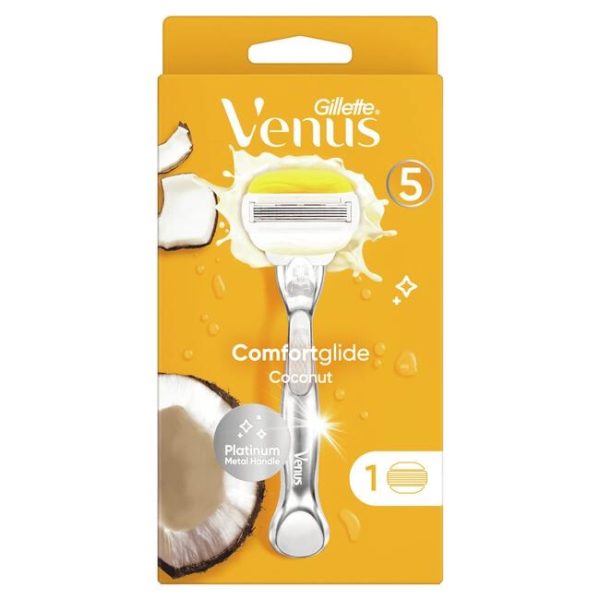Gillette Gillette Venus Comfort Coco Houder + 1 Mesje