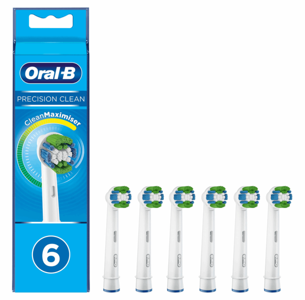 Oral B Oral-B Opzetborstels Precision Clean - 6 stuks
