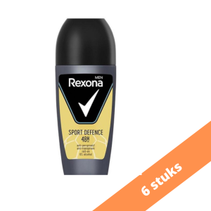 Rexona Rexona Deo Roll-on Men - Sport Defence 50 ml. 6 x Voordeelpak