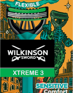 Wilkinson Wilkinson Xtreme 3 Sensitive Comfort Wegwerpscheermesjes - 4 stuks