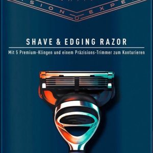 Gillette King C. Gillette Scheermes Blue Chrome - 1 Scheermesje