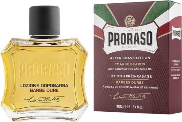 Proraso Proraso Aftershave Lotion Rood Nourish Sandalwood 100 ml.