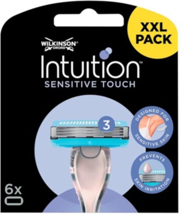 Wilkinson Wilkinson scheermesjes Intuition sensitive Touch 6 scheermesjes