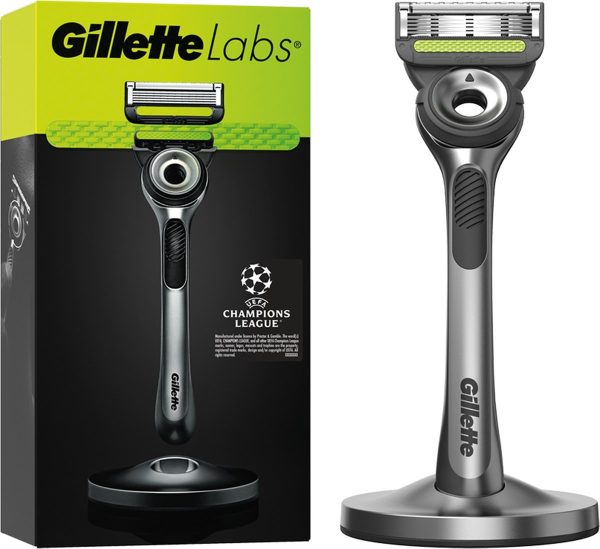 Gillette GilletteLabs With Exfoliating Bar Van Gillette - Magnetische Houder - 1 Scheermesje