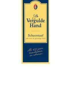 Vergulde hand Scheerzeepstaaf 75 gram - Vergulde hand