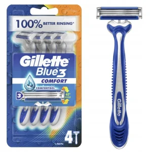 Gillette Gillette Blue III Wegwerp Scheermesjes Voor Mannen - 4 stuks