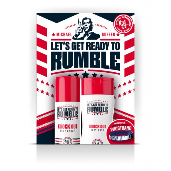 Huismerk Lets Get Ready to Rumble Knock-Out Geschenkset