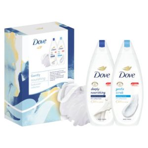 Dove Dove GVP Deeply Nourishing Douche Scrub & Puff - 225ml