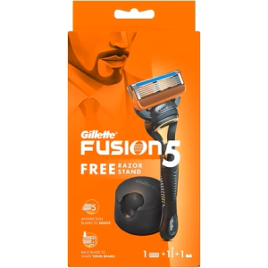 Gillette Gillette Fusion5 Razor met 1 scheermesje en gratis houder