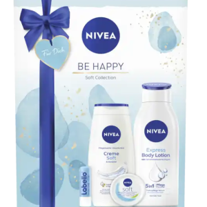 Nivea Geschenkset Nivea Be Happy - 4 stuks