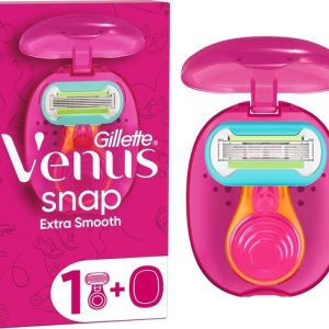 Gillette Gillette Venus Snap Smooth Extra - Voor Een Supergladde Scheerbeurt - 1 Mini-handvat - 1 Navulmesje