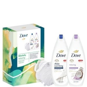 Dove Dove GVP Blissfully Relaxing Douche Duo + Spons - 225ml