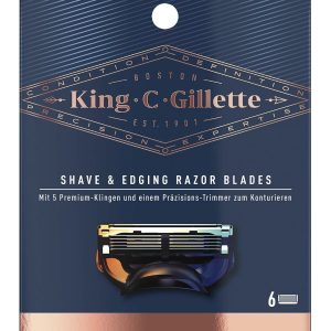 King C Gillette 6 Fusion scheermesjes