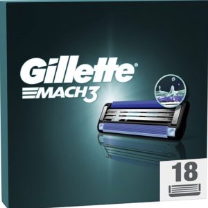 Gillette Mach3 18 scheermesjes verpakking