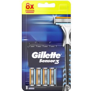 Gillette Sensor3 8 Scheermesjes