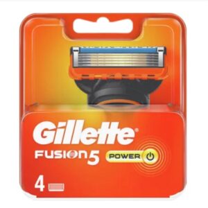 Gillette Fusion5 Power Scheermesjes 4 Stuks