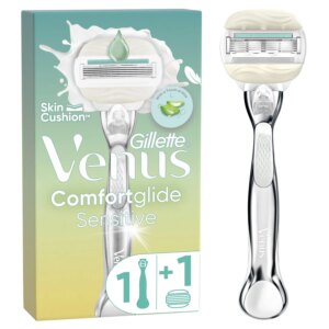 Gillette Gillette Venus Comfortglide Sensitive Platinum - Zacht & Glad
