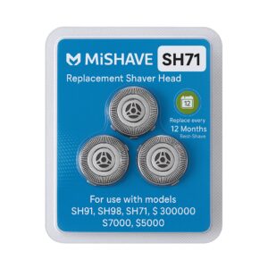 Huismerk Universele Scheerkoppen Roterende scheerkop 3 ringen voor de philips SH71