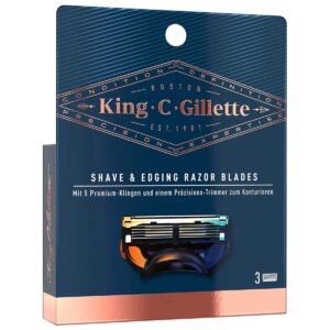 Gillette Gillette King C Scheermesjes Shave & Edging Scheermesjes - 3 Mesjes