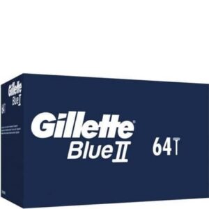 Gillette Gillette Blue II - Wegwerpscheermesjes - 64 Stuks Voordeelverpakking