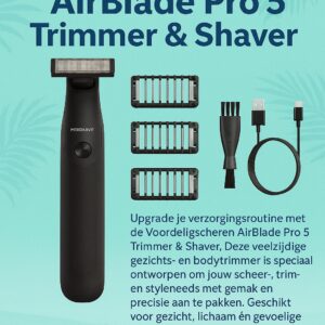 Huismerk Voordeligscheren AirBlade Pro 5 Trimmer & Shaver