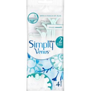 Gillette Gillette Simply Venus 2 Wegwerpmesjes - 4 stuks