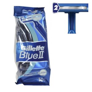 Gillette Gillette Blue II Wegwerp Scheermesjes Voor Mannen - 10 stuks