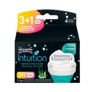 Wilkinson Wilkinson Sword Intuition Sensitive Care Scheermesjes - 4 Stuks
