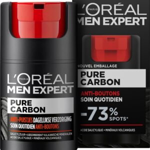 Loreal L'Oréal Paris Men Expert Pure Carbon Hydraterende & Matterende Gel Dagcrème - 50 ml - Vette Huid